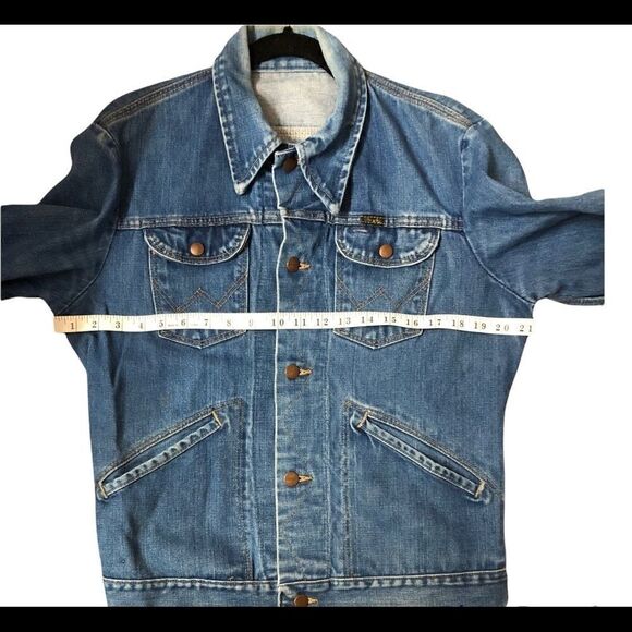 Womens 70’s vintage Wrangler trucker jacket with no lining - Picture 11 of 14